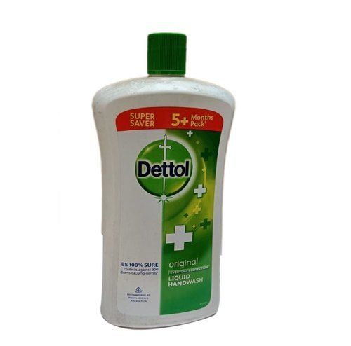 Daily Usable Skin-Friendly Antiseptic Dettol Handwash for Kills 99.9 Percent of Germs and Bacteria Instantly