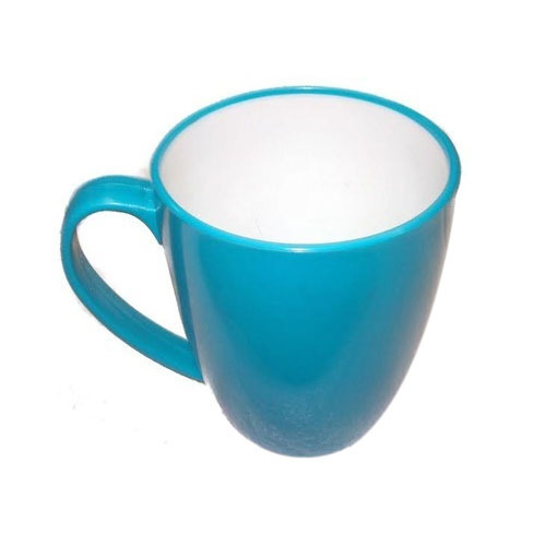 Plastic Coffee Mug - Various Sizes Available | Durable Blue Design, Microwave & Dishwasher Safe, Soft-Drink Resistant