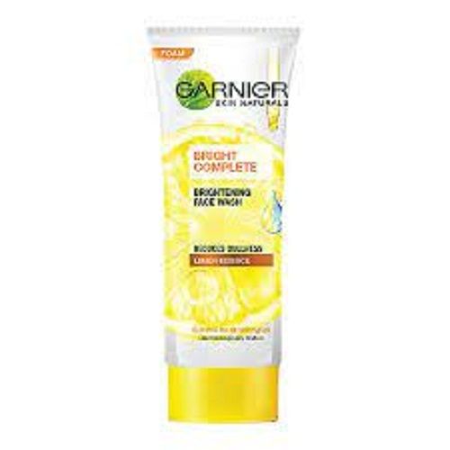 Purifying Garnier Bright Complete Brightening Duo Action Face Wash Color Code: White