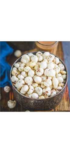 Organic White Color Roasted Makhana Good Source Of Protein Packaging Size 1-5 Kg