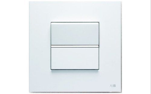 White Colour Water Proof, Heat Resistant Abb Modular Zenit Switches