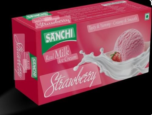  Fresh And Delicious Strawberry Ice Cream, Protein 3.7 Gram, Carbohydrate 23 Gram Age Group: Adults