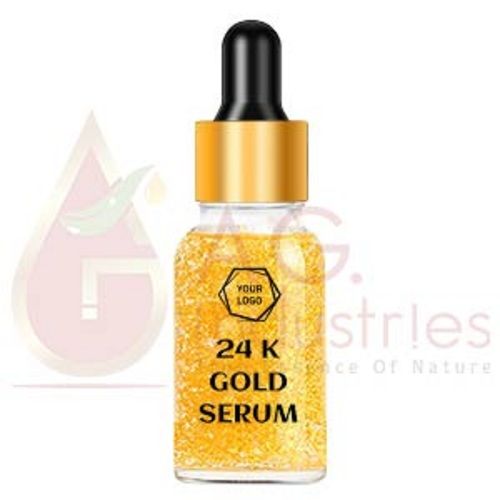 24k Gold Face Serum For Wrinkles, Dark Circles, Sun Damage, Uneven Skin Tone