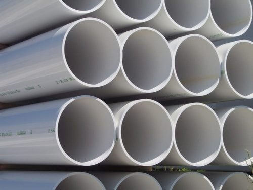 6 Meter Length And Round Shape Light Grey Pvc Plastic Pipes With Anti Leak Properties Thickness: 3 Millimeter (Mm)