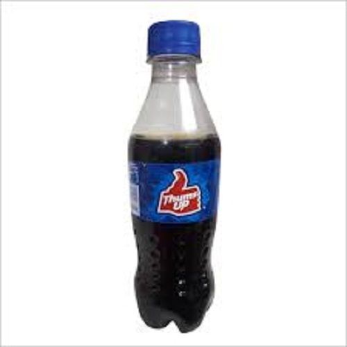 Black Color Thumbs Up Cold Drink Liquid Bottle, 250ml