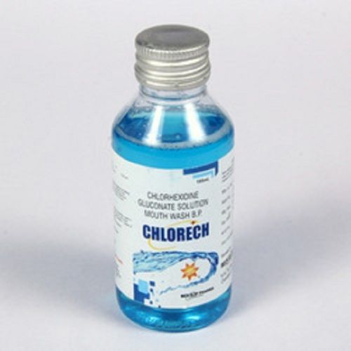 Chlorhexidine Gluconate Sodium Fluoride Zinc Chloride Mouth Wash Cool And Dry Place