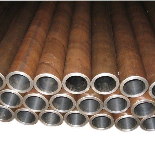 Brown Crack-Resistant Heavy-Duty 1/2 Inch Round Shaped Copper Tubes