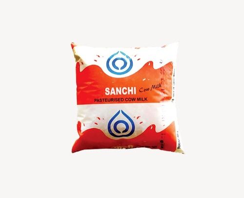 Excellent In Taste, White Fresh Natural Pure Sanchi Cow Raw Milk, Pack Of 1 Liter Age Group: Adults