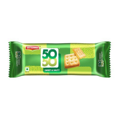 Hygienically Processed Sweet And Salty 50-50 Britannia Biscuits For Snacks