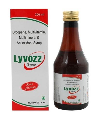 Lyvozz मल्टीविटामिन मल्टीमिनरल सिरप बोतल 200Ml सामान्य दवाएं