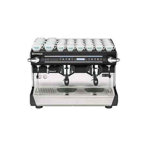 Black Rancilio Classe 9 Stainless Steel Semi Automatic 2 Gr Coffee Machine (Black)