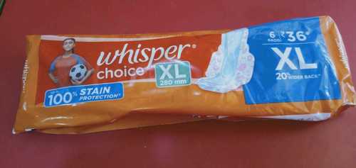 Whisper Sanitary Pads - Choice Ultra Wings Extra Large, 20 Pads