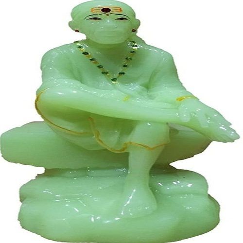 Scratch Resistant Easy To Clean Appealing Look Gifts Radium Polyresine Sai Baba Statue