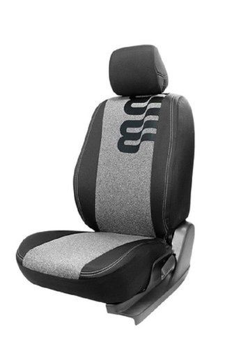 Soft, Comfortable Black Front And Back Yolo Plus Fabric Car Seat Cushion