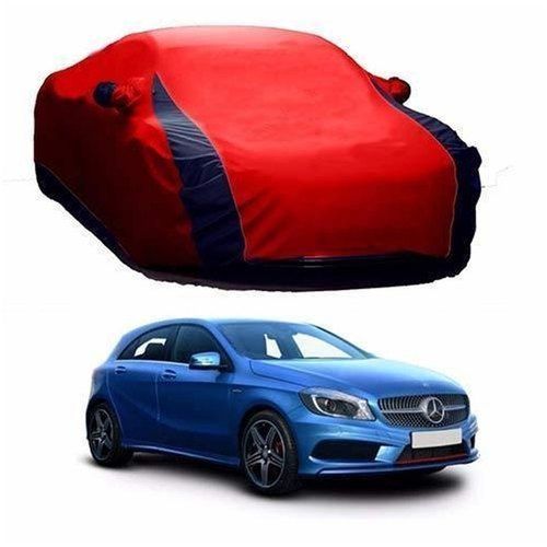 Wear And Tear Resistance Stylish Polyester Red And Blue Car Body Cover