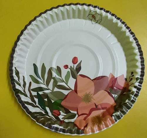 12 inch Round coloured plate