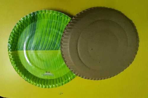 13 inch Green Disposable Plate