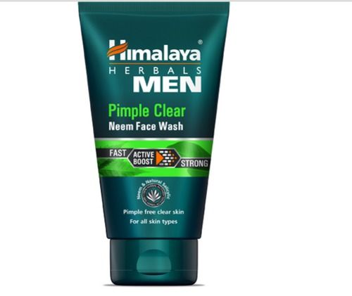 50 Ml Himalaya Men Pimple Clear Neem Face Wash For All Types Of Skin