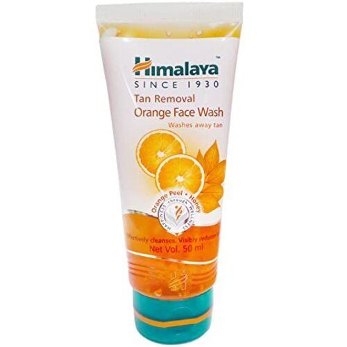 50ml Himalaya Tan Removal Face Wash In Orange Flavor For All Types Skin