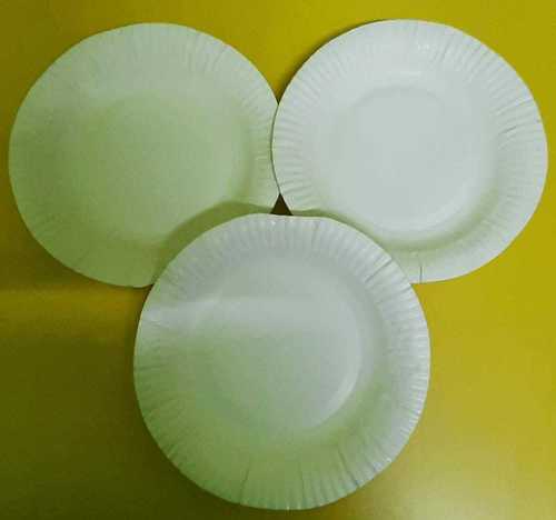 7 inch White Disposable Dona plate