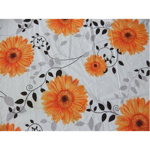 Washable 90 Inch Multi Colour Gsm 200M Floral Printed Polyester Fabric For Textile Garment