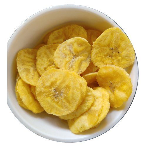 A Grade 100% Pure Crispy and Crunchy Fresh Yellow Salted Banana Chips