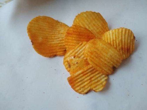 A Grade 100% Pure Crispy And Crunchy Fried Potato Wrinkle Masala Chips