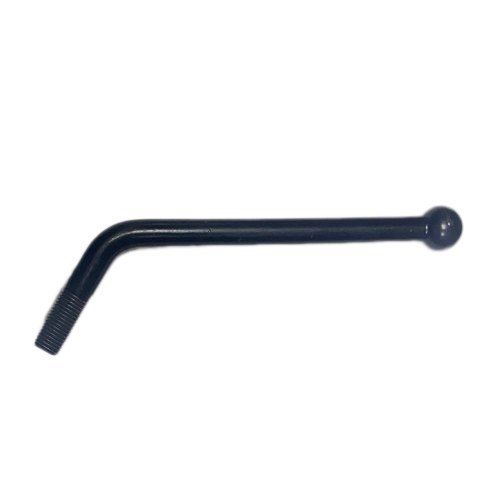 Black Rust-Resistant Mlid Steel Long Lasting And Strong Fitting Bike Mirror Rod Vehicle Type: Two Wheeler