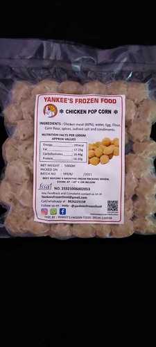 Delicious Taste and Mouth Watering Frozen Chicken Pop Corn