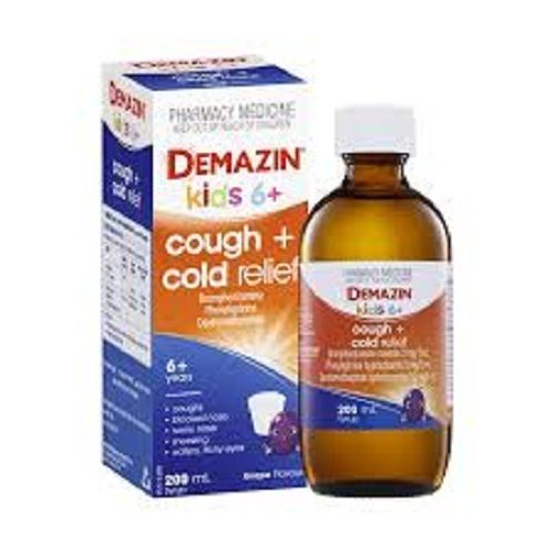 Demazin Kids 6+ Cough Syrup 100 Ml Bottle