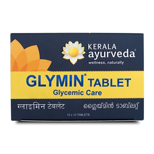 Glymin Antidiabetic Ayurvedic Tablet With Gymnema Sylvestre, Terminalia Arjuna Age Group: For Adults