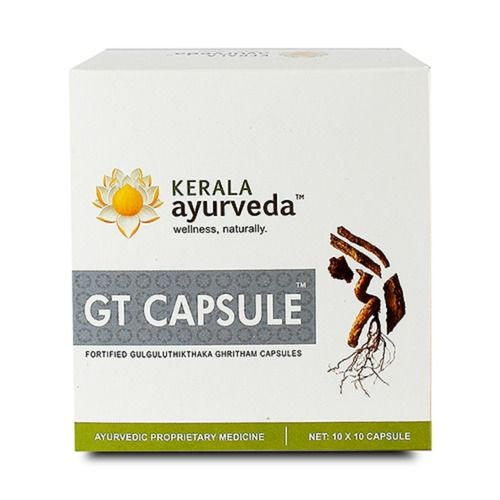 GT Ayurvedic Capsule With Bruhati, Nimba, Guduchi, Vasa, Shudha Gulgulu For Osteoarthritis