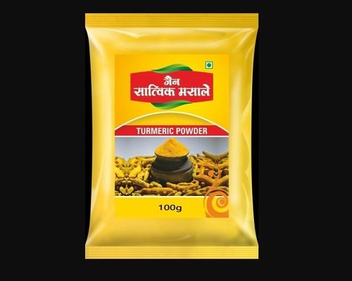 Jain Satevak Masale Organic Natural Dried Turmeric Powder, 100g Pack