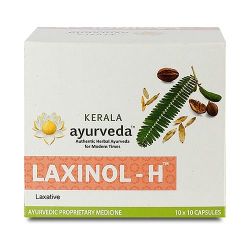 Laxinol-h Constipation Relief Capsule With Svarnapatri, Amlaki Haritaki And Bhibhitaki