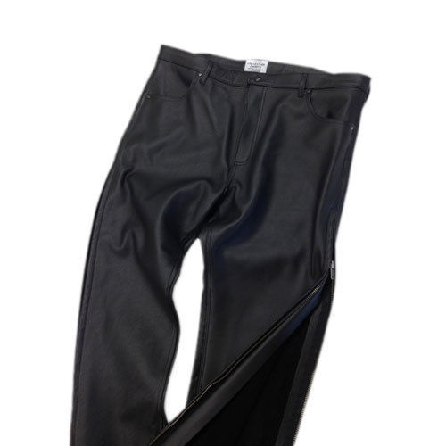 Mens Black Cowhide Leather Pants Trousers Lederjeans Lederhosen Breech –  Leather Adults
