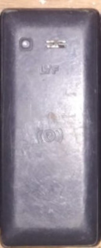 1.2Ghz ड्यूल-कोर रिफर्बिश्ड Lyf Jio ब्लैक कलर प्लेन और सिंपल कीपैड मोबाइल फोन 4 GB