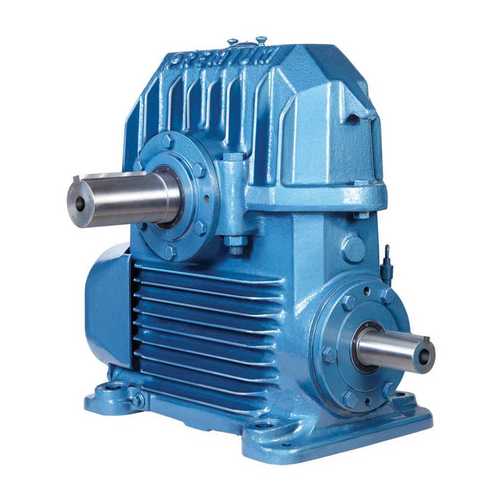 Stainless Steel Rust Proof Blue Color Coated Brass Gear Worm Gearbox