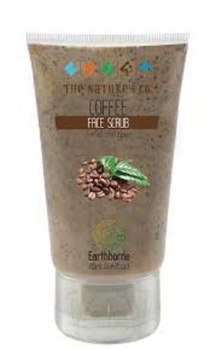 The Natures Co. Coffee 100% Natural Vegan Cruelty Free Face Scrub, 175 Ml