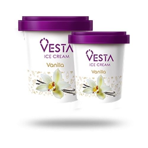  Premium Quality Naturally Made Vesta Vanilla Delicious Flavour Ice Cream