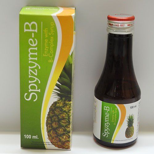 100 Ml Enzyme With B Complex Syrup For Restore Your Body Ph Balance And Fights Against Diseases Health Supplements