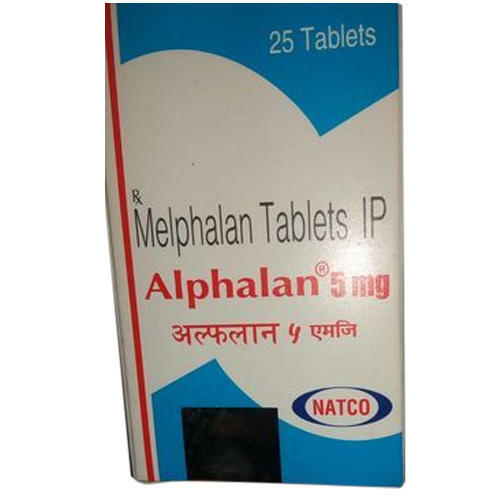 Easy To Take Melphalan 5 Mg Alphalan Tablet For Treat Various Types Of Cancer Specific Drug