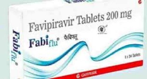 Fabiflu Favipiravir Tablets 200 Mg, 1x34 Blister Pack