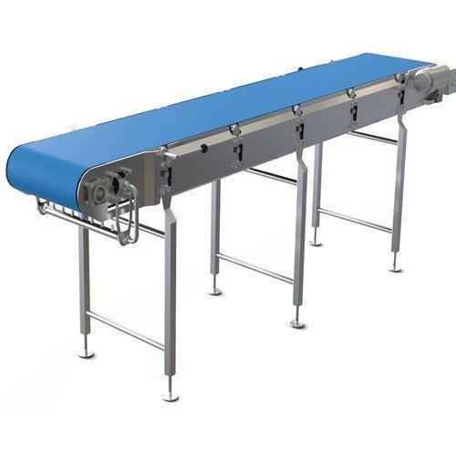 Highly Durable And Rust Resistant Horizontal Flat Conveyor