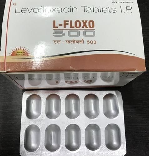 L-Floxo 500 Levofloxacin Tablets Ip For Treat Potentially Deadly Infections Grade: A