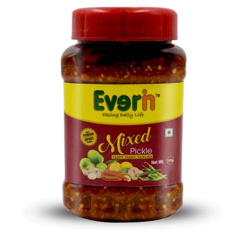 Lemon Fiery And Tart Flavors Add Richness To Food Spicy Mixed Pickle 250 G