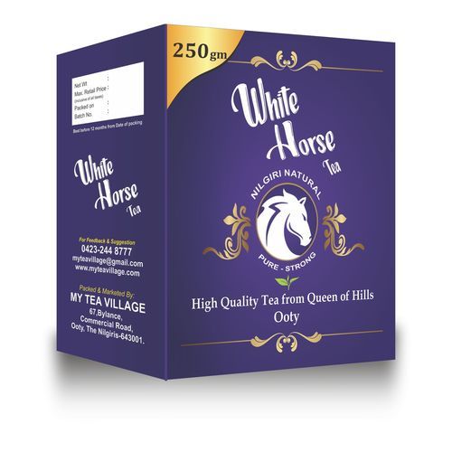 Ooty Special Brown Organic Nilgiri Natural White Horse Tea Powder (250gm)