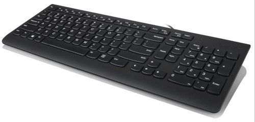 Pvc Body And Black Color 4.75 Volt Wired Lenovo Usb Keyboard Weight: 200 Grams (G)