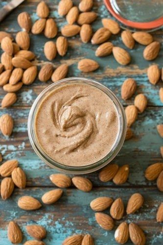 Rich In Vitamins Delicious Taste Healthy And Nutritious Brown Rich Almond Butter