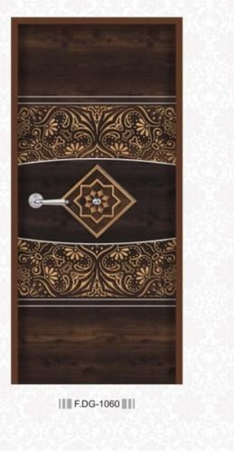  Golden Brown Color Plywood Door For Home And Kitchen, Size 84X39 Inches Application: Office