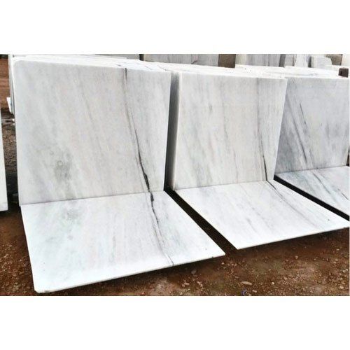 Highly Durable Fine Finish White Stone Marbles